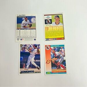 vtg baseball cards california angels 90s crafts scrapbook journal collecting 15